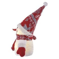 Emos LED vánoční sněhulák Barney 25 cm teplá bílá