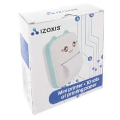 Izoxis 22272 mini fototiskárna - přenosná modrá