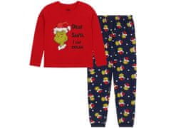sarcia.eu The Grinch Dětské vánoční pyžamo, pyžamo s dlouhými nohavicemi 8-9 let 134 cm