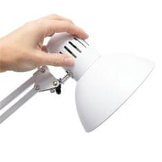 MAUL Stolní lampa "Study", bílá, úsporná, 8230502