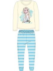 E plus M Dívčí pyžamo s dlouhým rukávem Ledové království FROZEN - Elsa