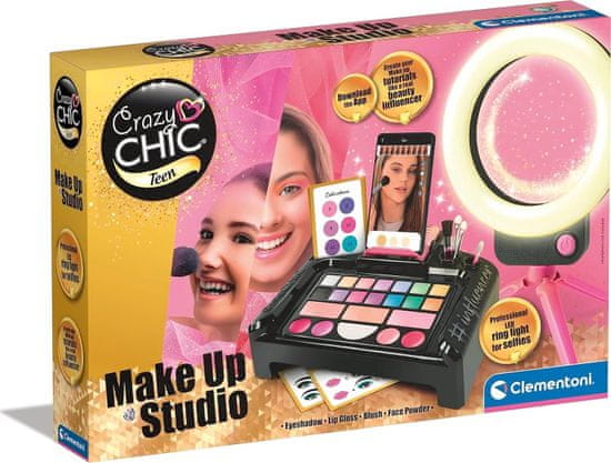 Clementoni Crazy Chic Teen Make up Studio: Sada Influencer