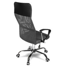 shumee Kancelářská židle Sofatel Sydney micromesh, tmavě šedá