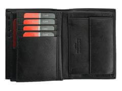 Pierre Cardin Pánská kožená peněženka Pierre Cardin Zaid, černá
