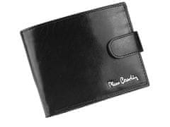 Pierre Cardin Pánská kožená peněženka na šířku Pierre Cardin Glenn, černá