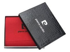 Pierre Cardin Pánská kožená peněženka na šířku Pierre Cardin Derinn, černá