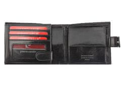 Pierre Cardin Pánská kožená peněženka na šířku Pierre Cardin Glenn, černá
