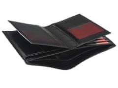 Pierre Cardin Pánská kožená peněženka Pierre Cardin Brunio, černá