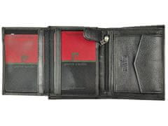 Pierre Cardin Pánská kožená peněženka Pierre Cardin Amlin, černá