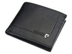 Pierre Cardin Pánská kožená peněženka na šířku Pierre Cardin Hullkey, černá