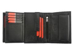 Pierre Cardin Pánská kožená peněženka Pierre Cardin Paulgono, černá