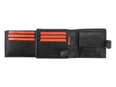 Pánská kožená peněženka Pierre Cardin Gunner, černá