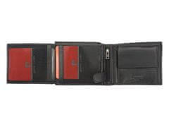 Pierre Cardin Pánská kožená peněženka Pierre Cardin Marcoccio, černá