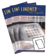 Lindner nálepky na poštovní známky 1000 Ks.