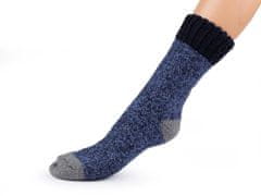 Kraftika 3pár (vel. 39-43) mix pánské ponožky thermo alpaka