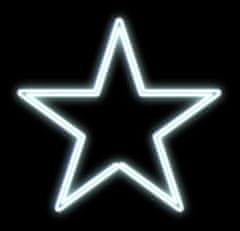 DecoLED DecoLED LED světelná hvězda na VO, pr. 80 cm, ledově bílá