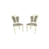 (2686) GOBELIN zámecké židle krémové, set 2 ks