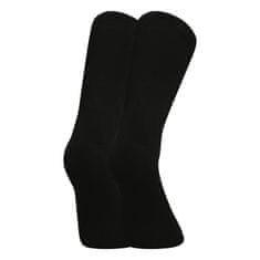 Nedeto 5PACK ponožky vysoké černé (5NDTP1001) - velikost L