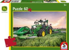 Schmidt Puzzle Traktor John Deere 6R 185, 60 dílků