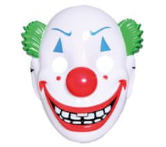 Guirca Maska Klauna se strašidelným úsměvem PVC