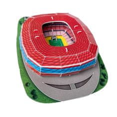HABARRI Mini fotbalový stadion - ALLIANZ ARENA - FC Bayern Mnichov - 3D puzzle 26 prvků