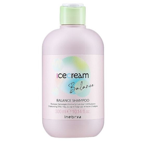Inebrya Šampon na mastící se vlasy a vlasovou pokožku Ice Cream Balance (Shampoo)