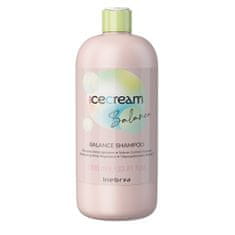 Inebrya Šampon na mastící se vlasy a vlasovou pokožku Ice Cream Balance (Shampoo) (Objem 300 ml)