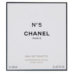 Chanel No.5 - Refill toaletní voda pro ženy 3 x 20 ml