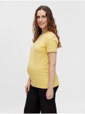 Mama.licious Žluté těhotenské tričko Mama.licious Ilja L