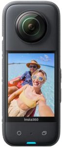 moderní akční modulární kamera insta360 x3 se skvělým 360 stupňovým objektivem 5.7k videa úpravy v mobilní appce odolná vodě extra robustní