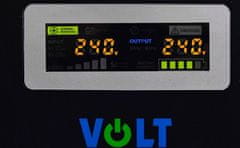 Volt Záložní zdroj UPS VOLT Sinus UPS 500 + AKU 26AH, 500VA 300W, čistý sinus, nastěnný