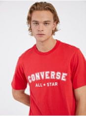 Converse Červené unisex tričko Converse Go-To All Star XXS