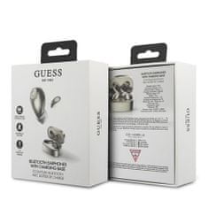 Guess Bluetooth stereo bezdrátová sluchátka GUESS, zlatá