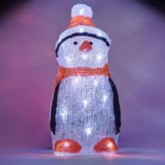 DecoLED DecoLED LED světelný tučňák - 36 cm