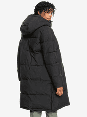 Roxy Černý dámský zimní prošívaný kabát Roxy Test of Time XL