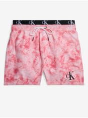 Calvin Klein Růžové batikované pánské plavky Calvin Klein Underwear XXL