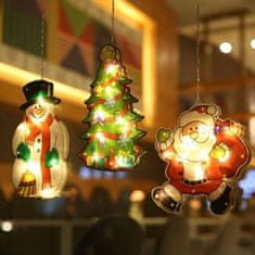 HOME & MARKER® Vánoční závěsné světlo do okna (4ks) | MERRYLIGHTS A