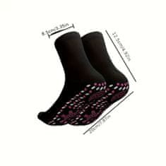 VIVVA® Teplé Dámské ponožky, Termo ponožky, Teplé hřejivé ponožky, Masážní ponožky se stimulací akupunkturních bodů | WARMSY