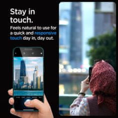 Spigen Anti-Spy Ochranné Tvrzené Sklo Glas.Tr ”Ez Fit” 2-Pack iPhone 15 Pro Max Privacy