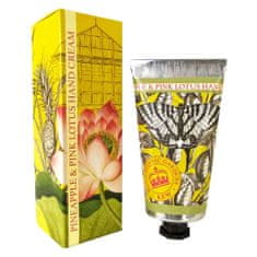 English Soap Company Krém na ruce - Ananas & Růžový lotos, 75ml