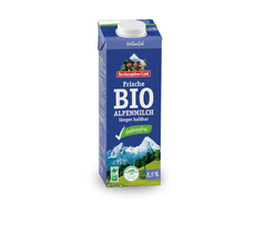 DM Alpské BIO mléko trvanlivé plnotučné
