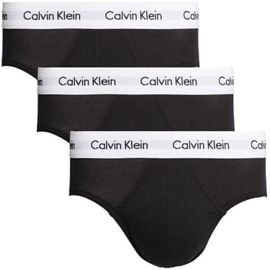 Calvin Klein 3 PACK - pánské slipy U2661G-001