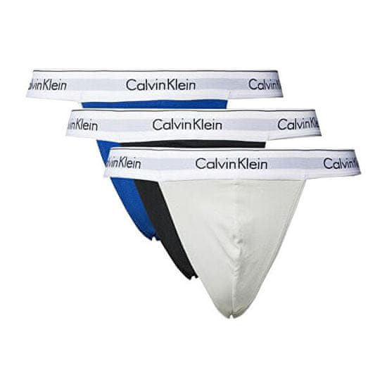 Calvin Klein 3 PACK - pánská tanga NB3226A-GW4