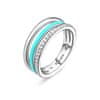 Nádherný stříbrný prsten Gaia RZGA35 (Obvod 56 mm)