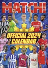 CurePink Oficiální nástěnný kalendář 2024: Match! Magazine (A3 29,7 x 42 cm)