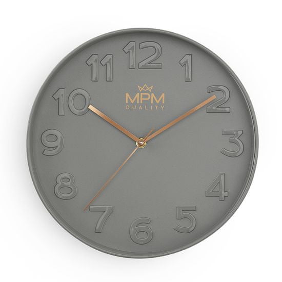 MPM QUALITY Nástěnné designové hodiny MPM Simplicity I
