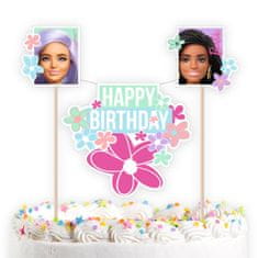 Amscan Zápich na dort Barbie Happy Birthday