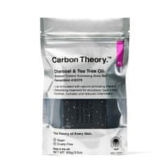 Carbon Theory Exfoliační tělové mýdlo Charcoal & Tea Tree Oil Breakout Control (Exfoliating Body Bar) 100 g