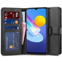 Tech-protect Wallet knížkové pouzdro na Vivo Y72 5G, černé