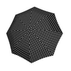 Doppler Dámský skládací deštník Black&white 7441465BW06